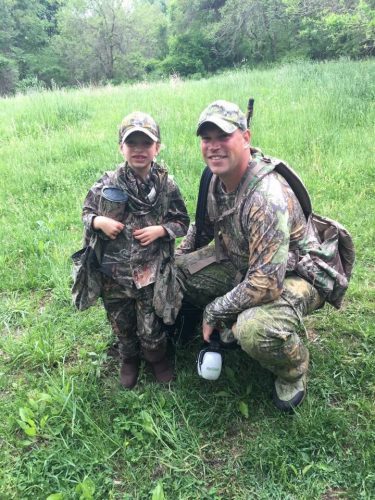 Joys of hunting and parenthood